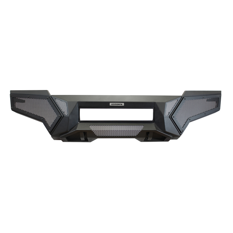 Toyota Tacoma Bumper - Front - Go Rhino - Element with Fixed Light Bar Mount - Textured Black - `24-`26